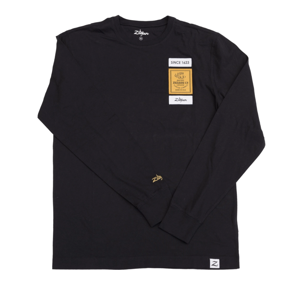 Zildjian Long Sleeve Black Tee (S)