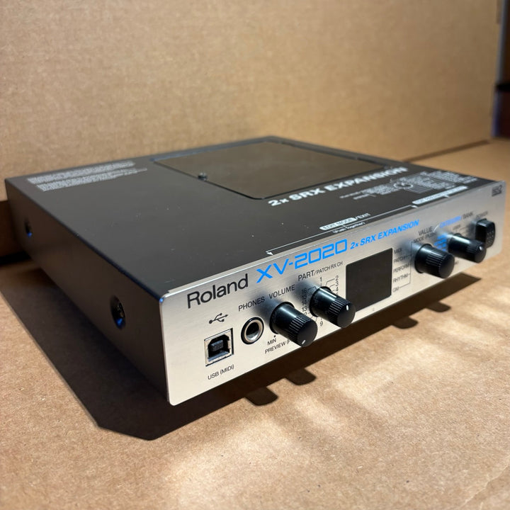 Roland - VX2020 2x SRS Expansion 64 Voice Synth Module 1/2 Rack w/ Power Supply (2002) - USED