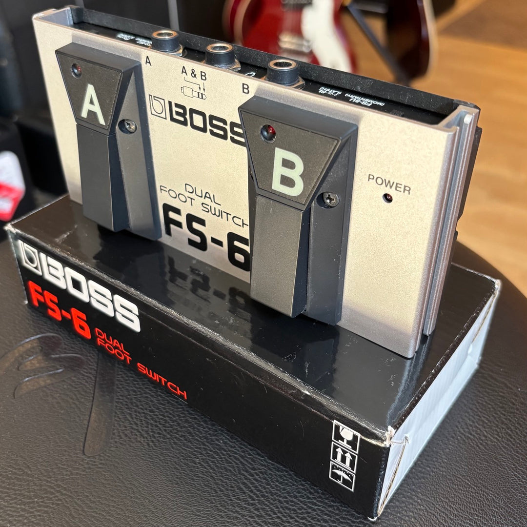 Boss - FS-6 Dual Footswitch w/ Box & User Guide (2025) - USED