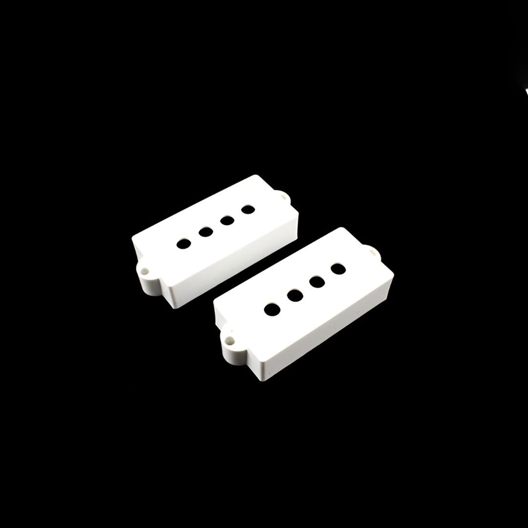 Allparts PC-0951 Pickup Cover Set for Precision Bass® White
