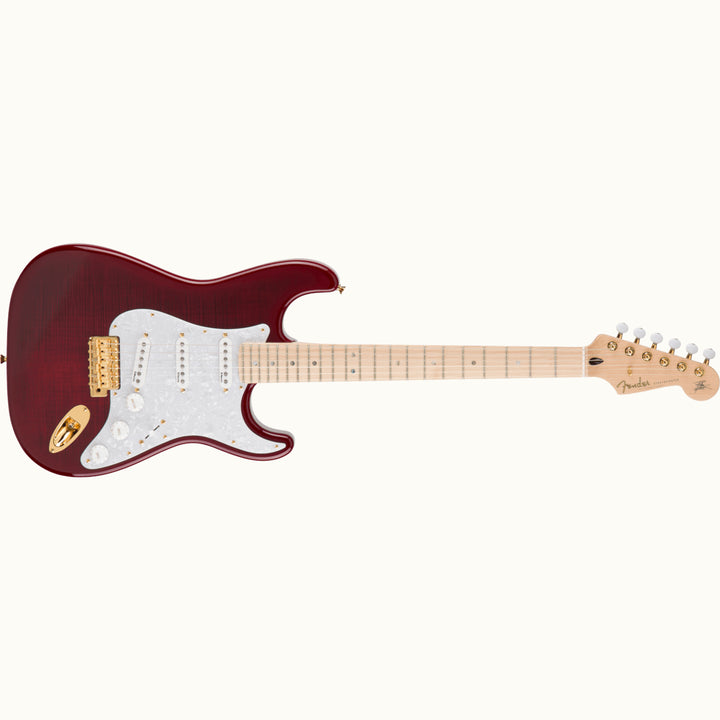 Fender Richie Kotzen Stratocaster, Maple Fingerboard (Transparent Red Burst) Electric Guitar