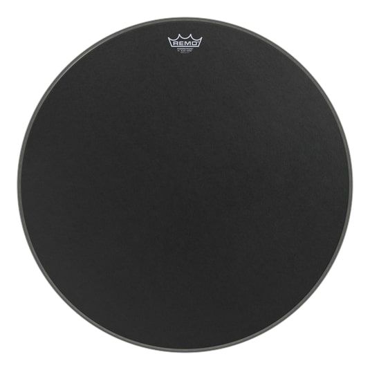 Remo P3-1826-ES Bass, POWERSTROKE 3, AMBASSADOR, BLACK SUEDE, 26" Diameter