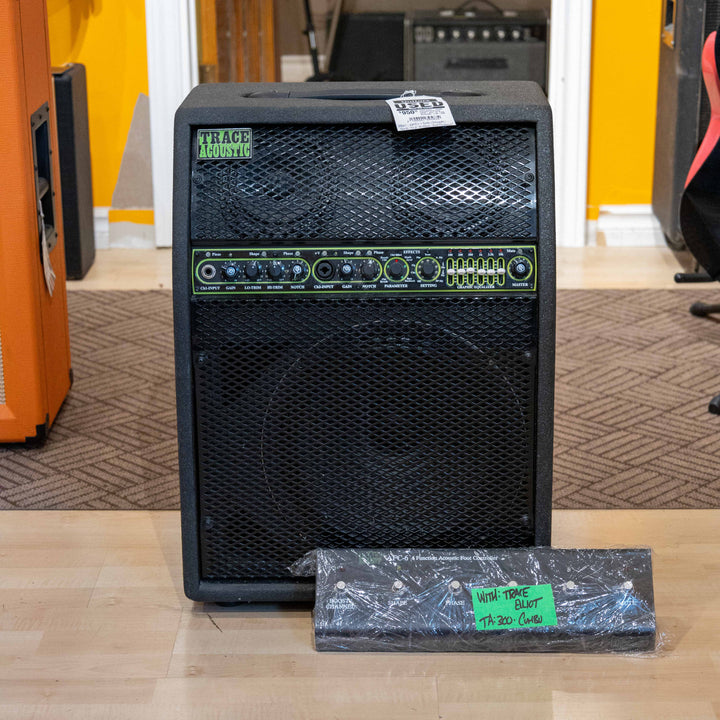 Trace Elliot - TA300 Acoustic GTR Amp w/TA- AFC-6 "Foot Controller" ( UK-USA ) - USED