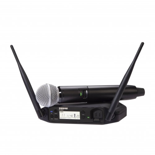 Shure GLXD24+ Wireless Vocal System w/ SM58 Microphone (Z3)