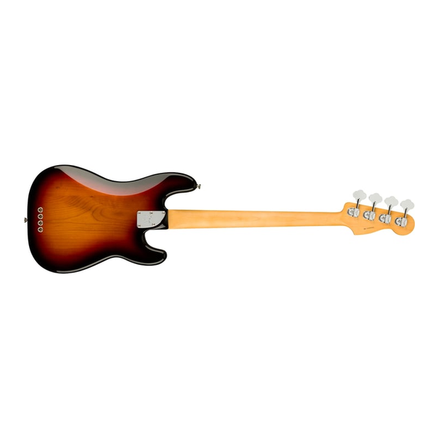 Fender American Professional II Precision Bass Rosewood Fingerboard Electric Bass Guitar Left-Hand - 3-Color Sunburst