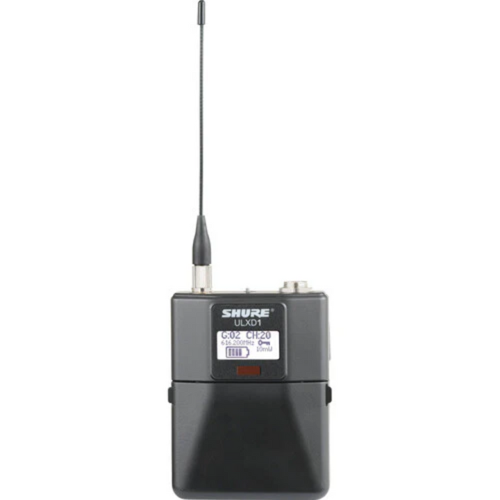 Shure ULXD1 Digital Wireless Bodypack Transmitter with TA4M (G57: 470 to 608 MHz)