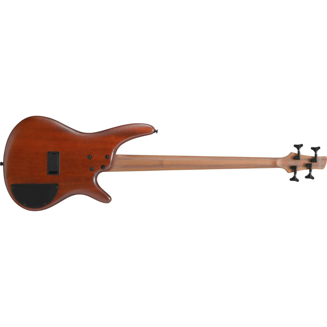 Ibanez SR500ALMHL SR Standard Left-Handed Electric Bass (Mahogany Brown Burst Low Gloss)