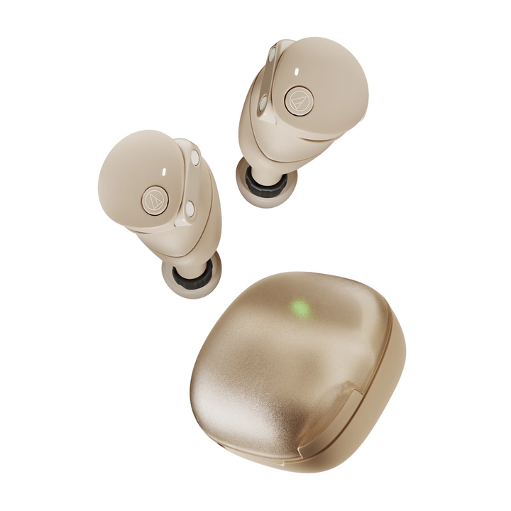 Audio-Technica CKS50TW2 Wireless In-Ear Headphones (Beige)