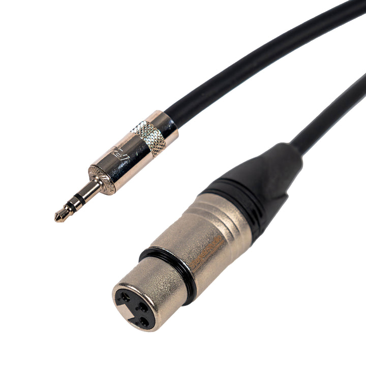 Stage & Studio SS-AUXLRF-3 3ft Female XLR to 3.5mm TRS