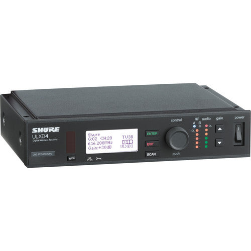 Shure ULXD4-H50 Digital Wireless Receiver Frequency H50