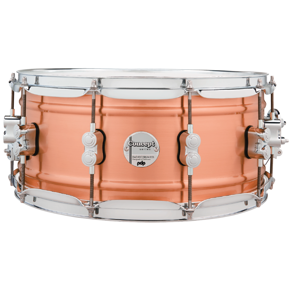 PDP PDSN6514NBCC Concept Series 6.5x14 1.2mm Snare Drum - Copper