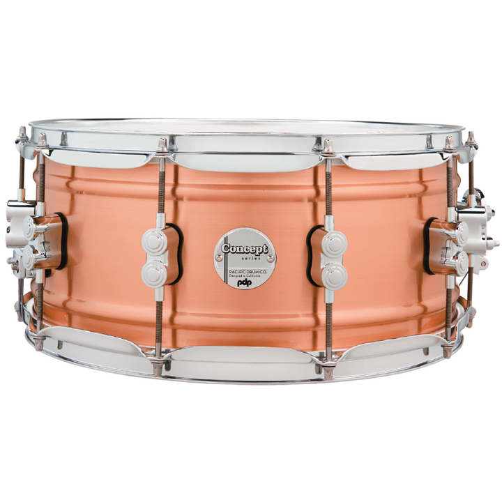 PDP PDSN6514NBCC Concept Series 6.5x14 1.2mm Snare Drum - Copper