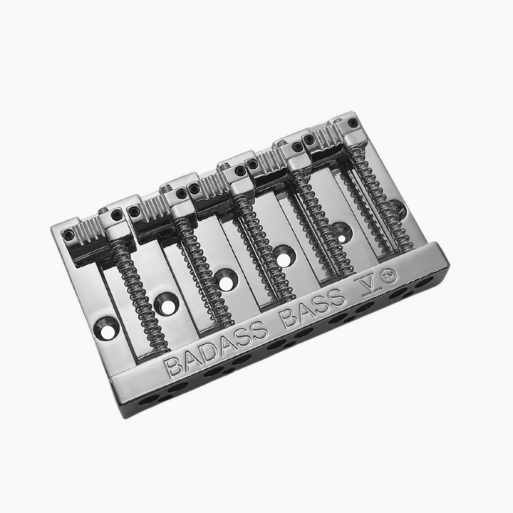 Allparts Leo Quan Badass V 5-String Bass Bridge - Chrome
