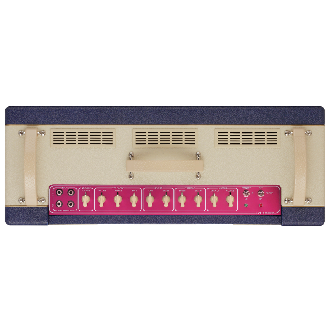 Vox AC30C2TTBC LTD 30W Valve Combo 12" Speaker 2 Channels Blue/Cream Two-Tone  w/ Greenback Speaker