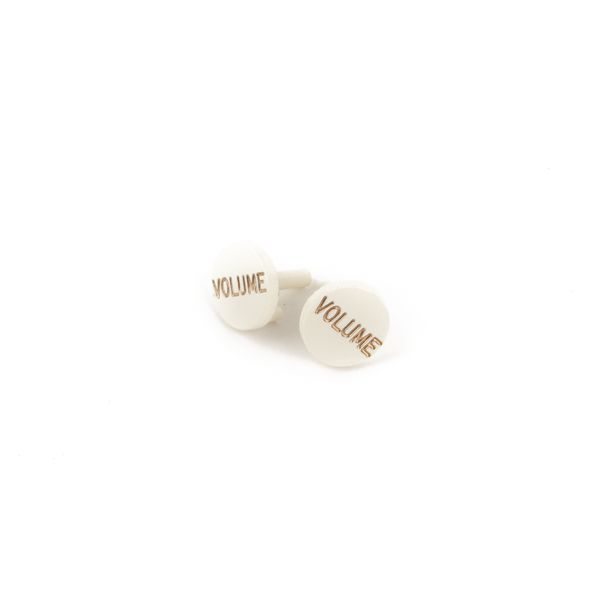 Fender S-1 Switch Stratocaster Knob Caps - Parchment