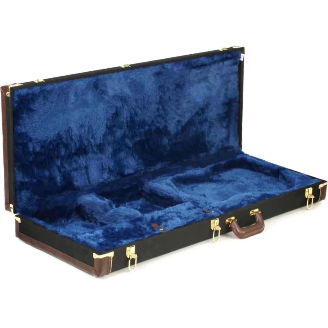 PRS Multi-Fit Hard Case, Black Paisley - Blue Interior