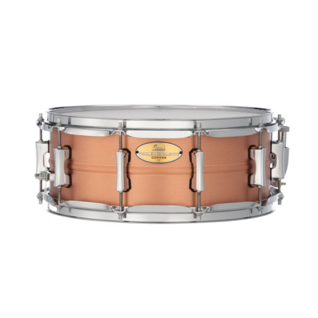 Pearl PSC1455C 14"x5.5" Copper Shell Snare Drum, Brushed Copper