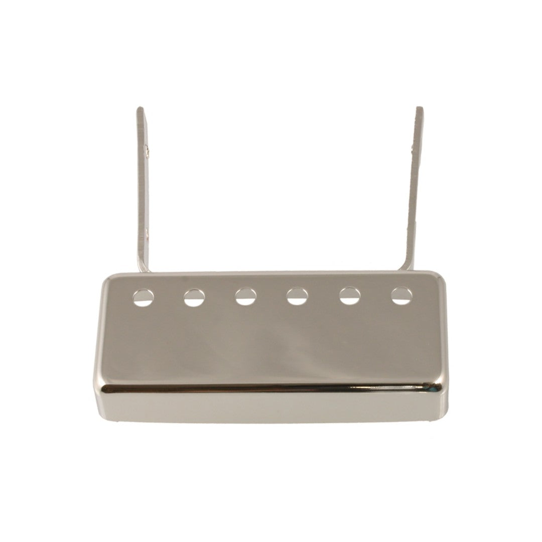 Allparts PC-6960 Johnny Smith-style Pickup Cover with Neck Bracket Nickel