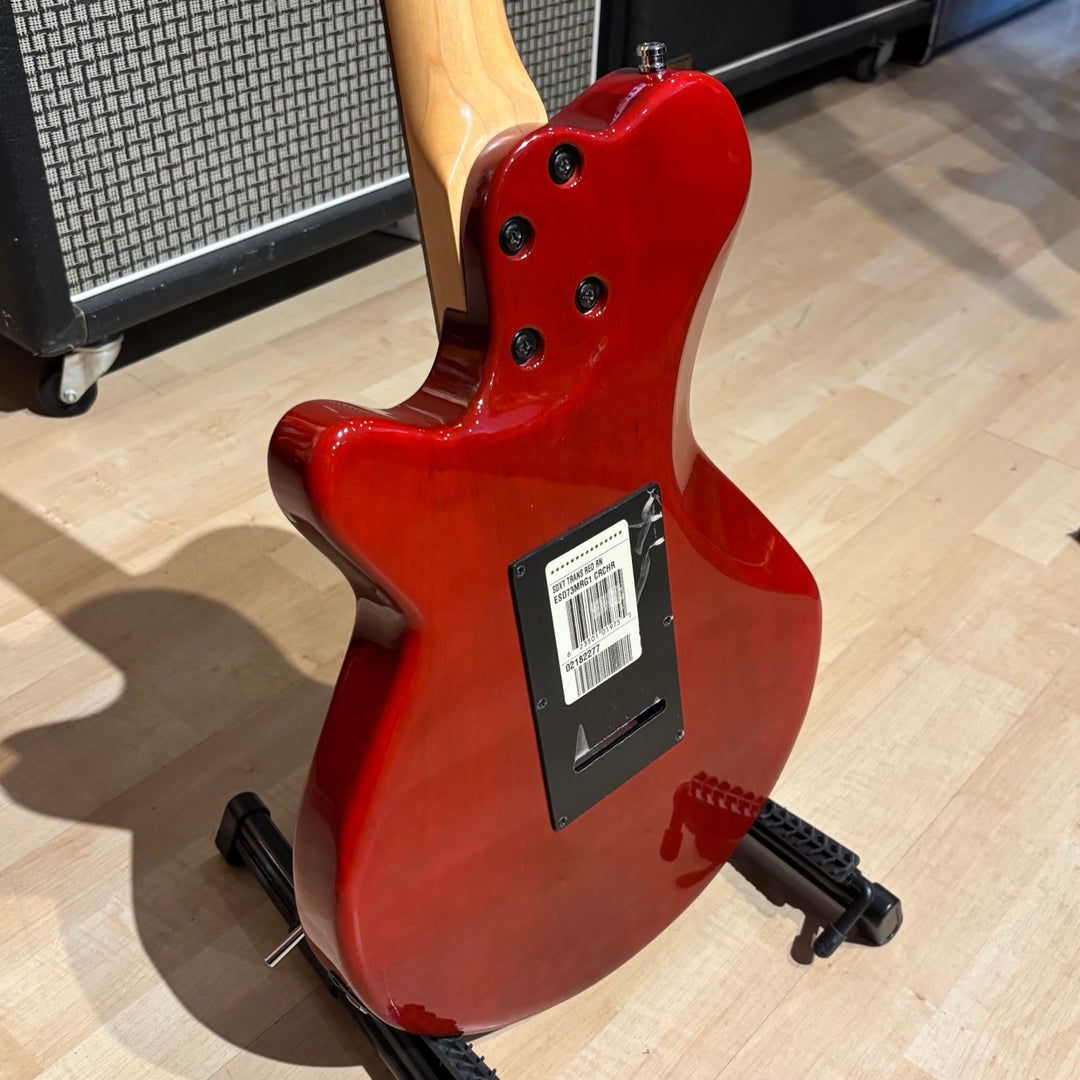 Godin - SD-XT HSH Trans Cherry Electric w/ Ibanez HH P-ups Godin MID P-up (No Case Or Bag-2004) - USED