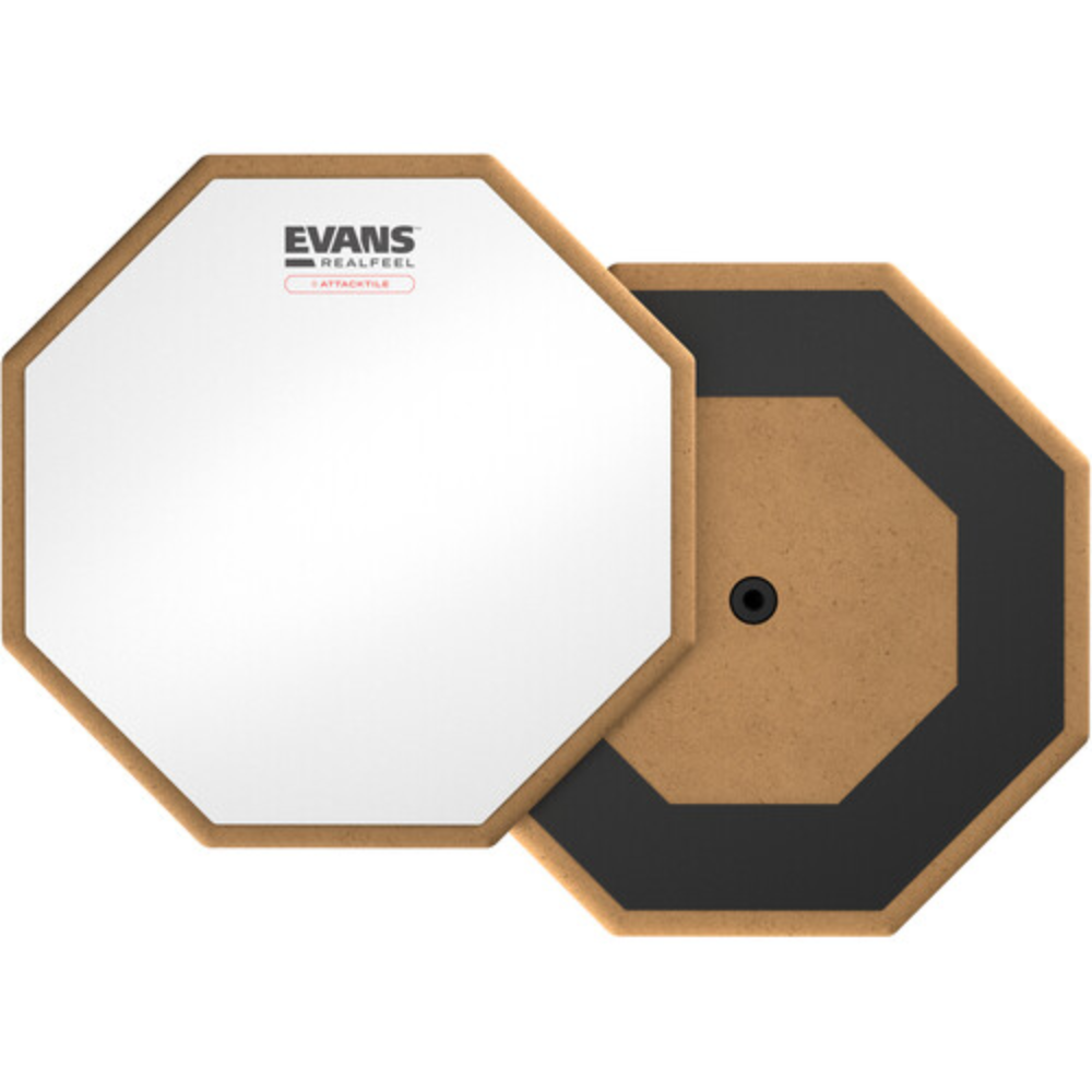 Evans RF10G-AT RealFeel by EVANS Attacktile Mountable Drum Pad, 10"