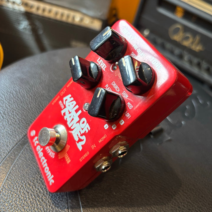 TC Electronic - Hall Of Fame 2  Stereo - Multi Level Reverb Pedal w/ Box & USB Cable - USED