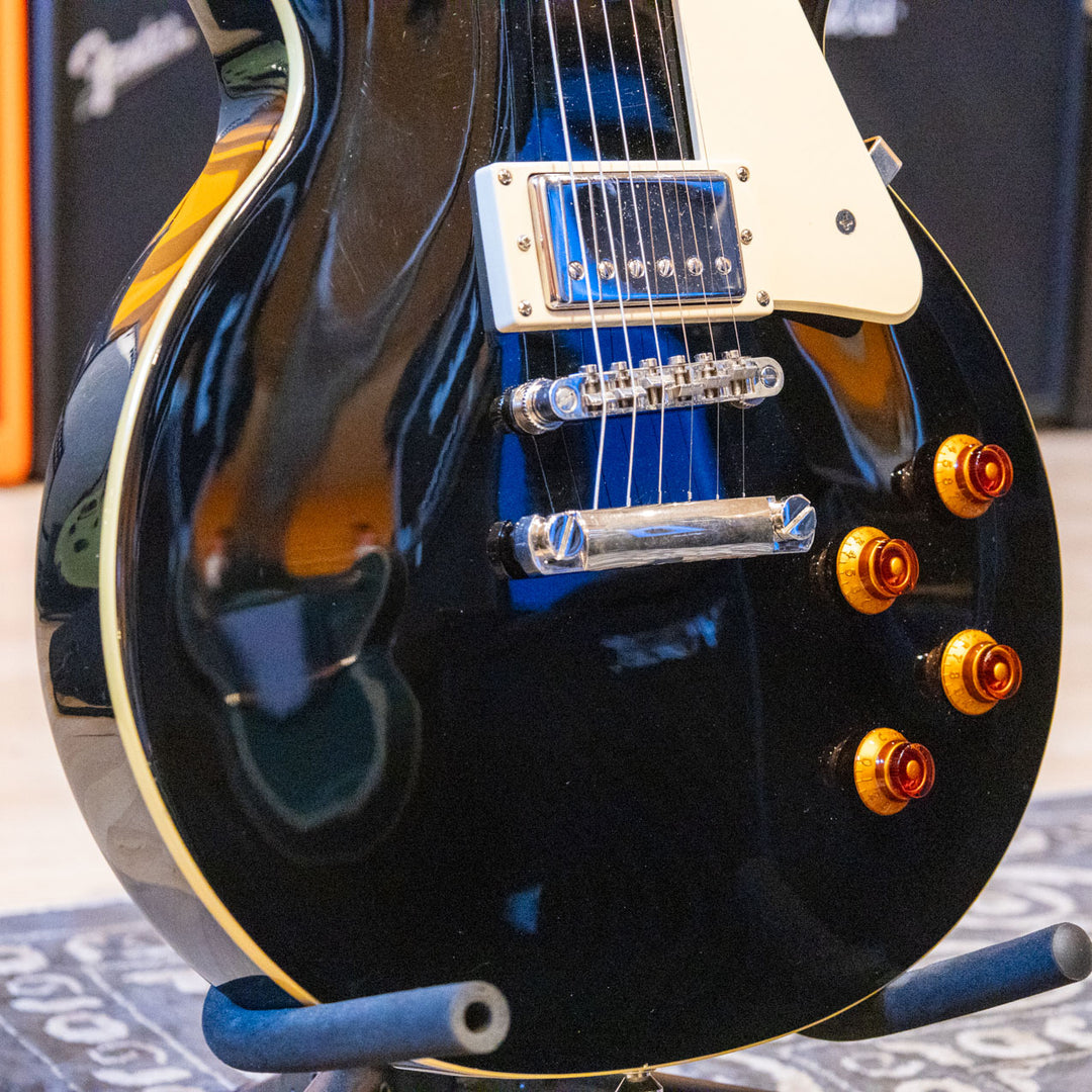 Epiphone - Les Paul STD Ebony w/ NEW Black & White Gibson Gig Bag - 2015 - Used