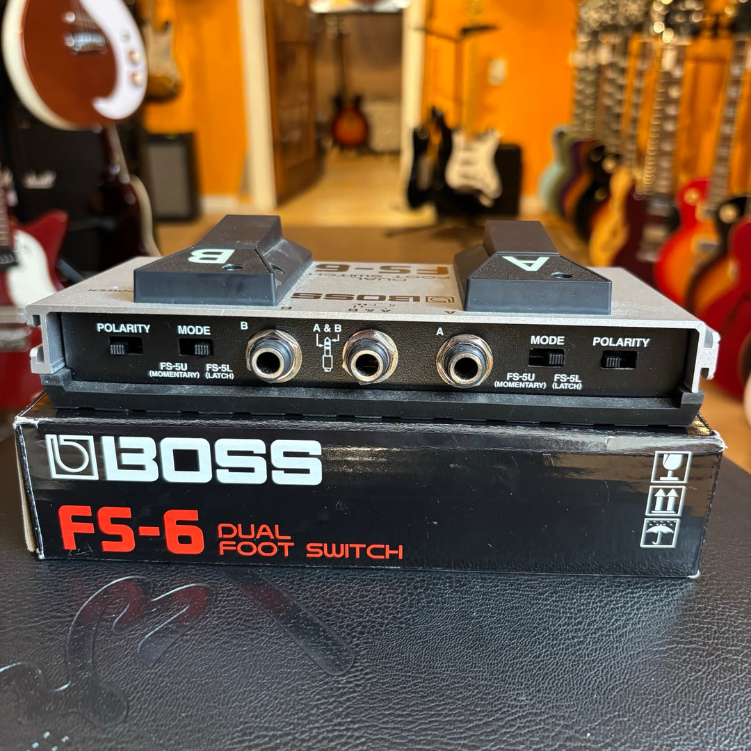 Boss - FS-6 Dual Footswitch w/ Box & User Guide (2025) - USED