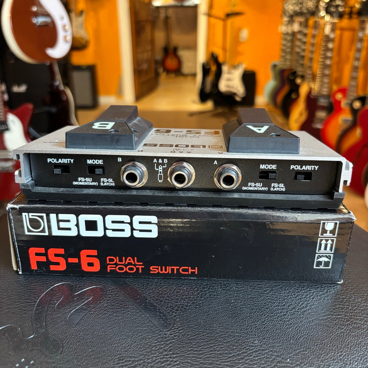 Boss - FS-6 Dual Footswitch w/ Box & User Guide (2025) - USED