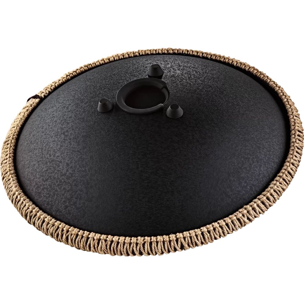 Meinl 16'' Octave Steel Tongue Drum, D Kurd - Black