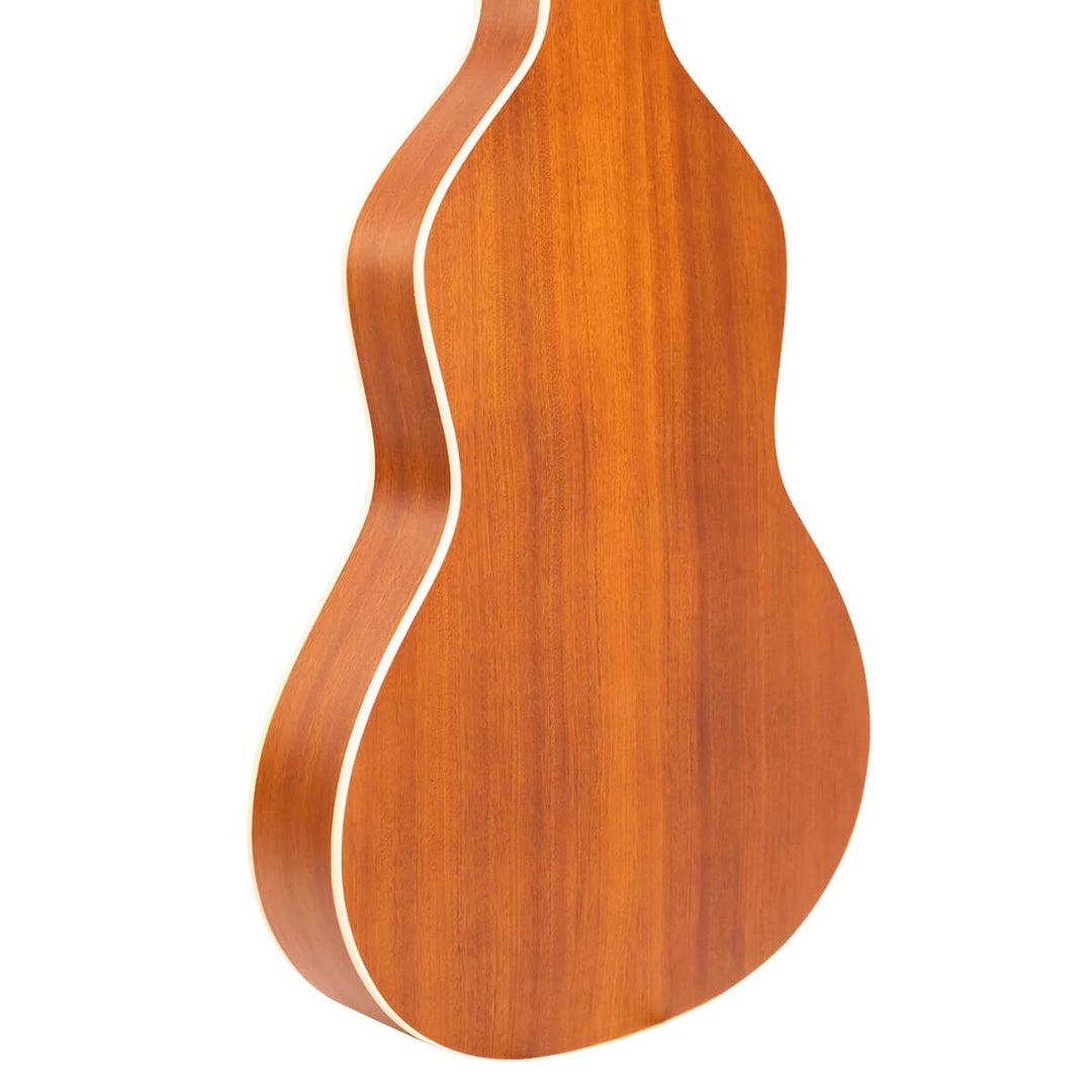 The Hawaiian steel guitars of Herman Weissenborn made before WW ll were unique in sound and construction, and no current instrument maker has studied those original designs as closely as Gold Tone.