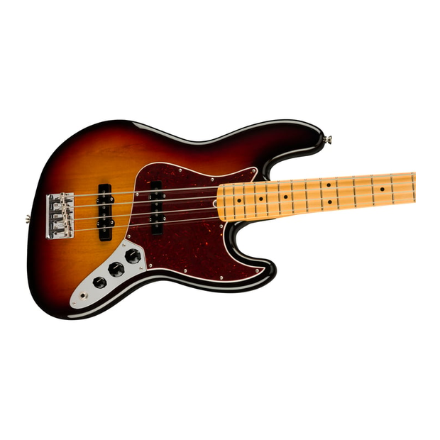 Fender American Professional II Jazz Bass Rosewood Fingerboard Electric Bass Guitar - 3-Color Sunburst