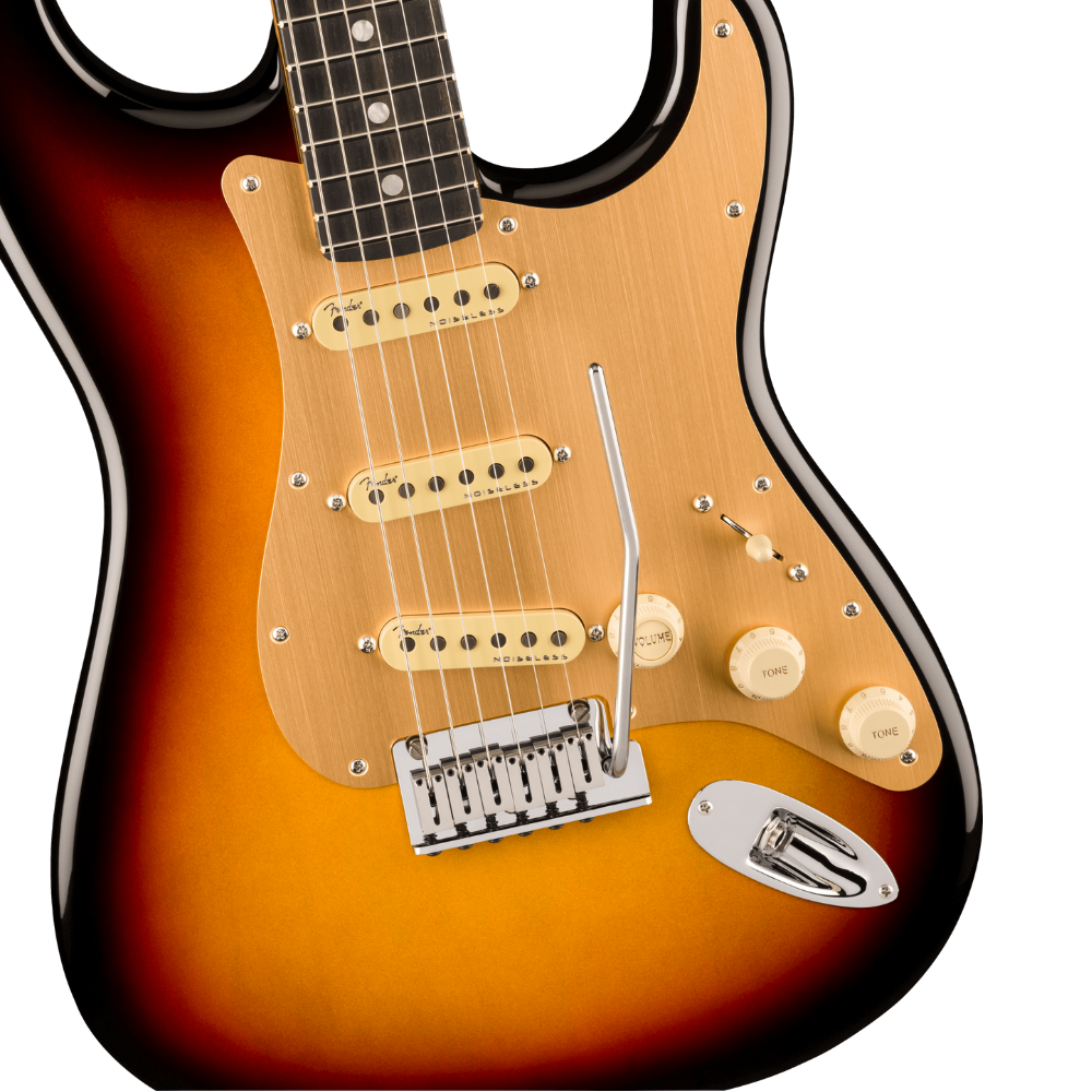 Fender American Ultra II Stratocaster Ebony Fingerboard (Ultraburst) Electric Guitar