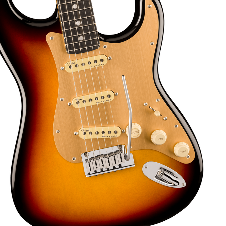 Fender American Ultra II Stratocaster Ebony Fingerboard (Ultraburst) Electric Guitar