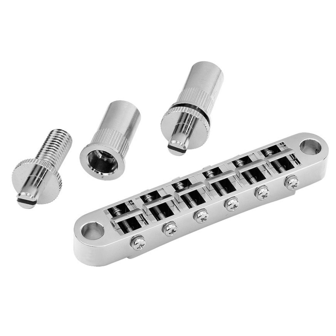 Allparts GB-0525 Gotoh Tunematic Bridge with Large Holes Chrome