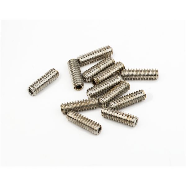 Fender Standard Series Bass Bridge Saddle Height Adjustment Screws - Nickel