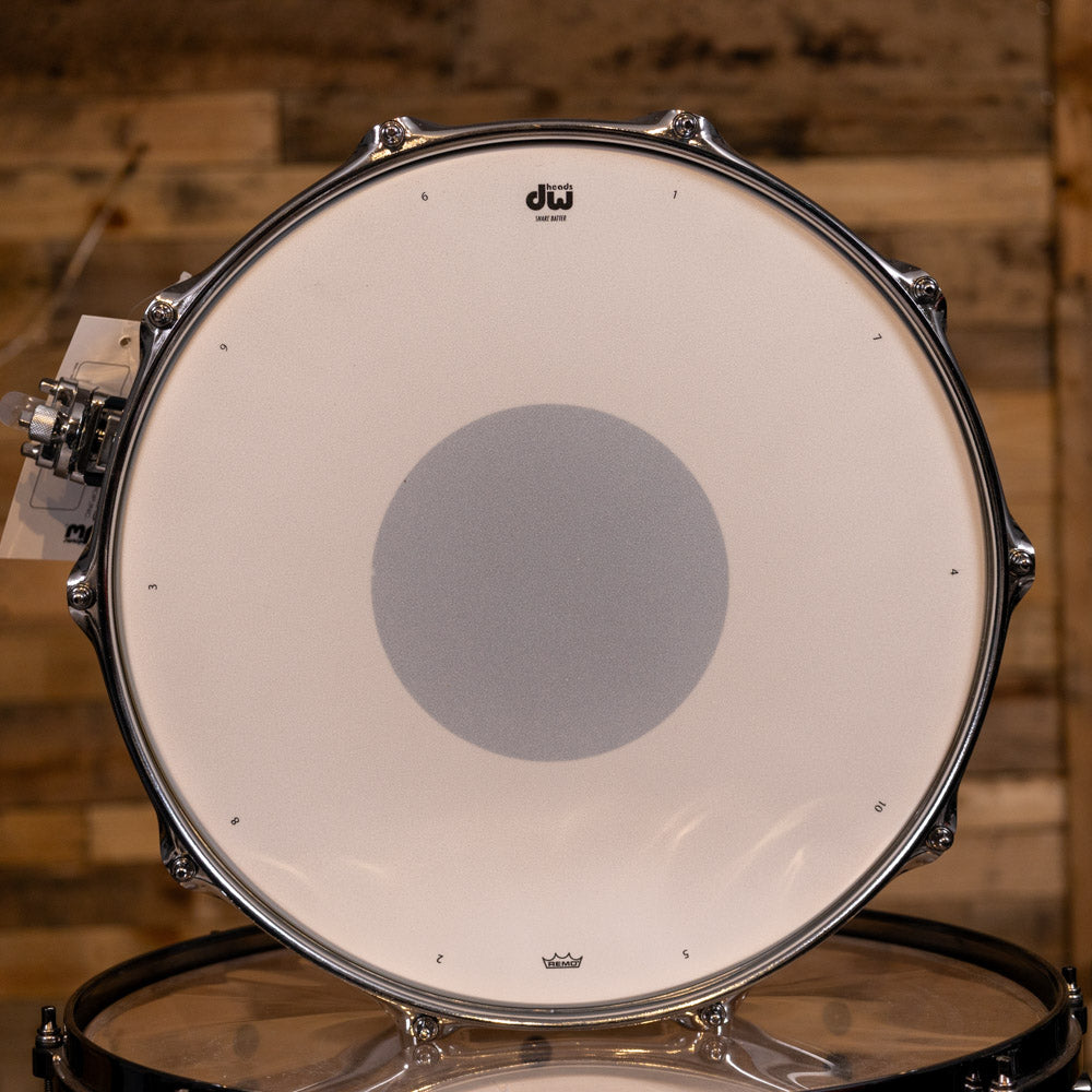 DW-DDLM0614SSBS-  Design Series Snare Drum 6x14 Matte Lacquer - Blue Slate