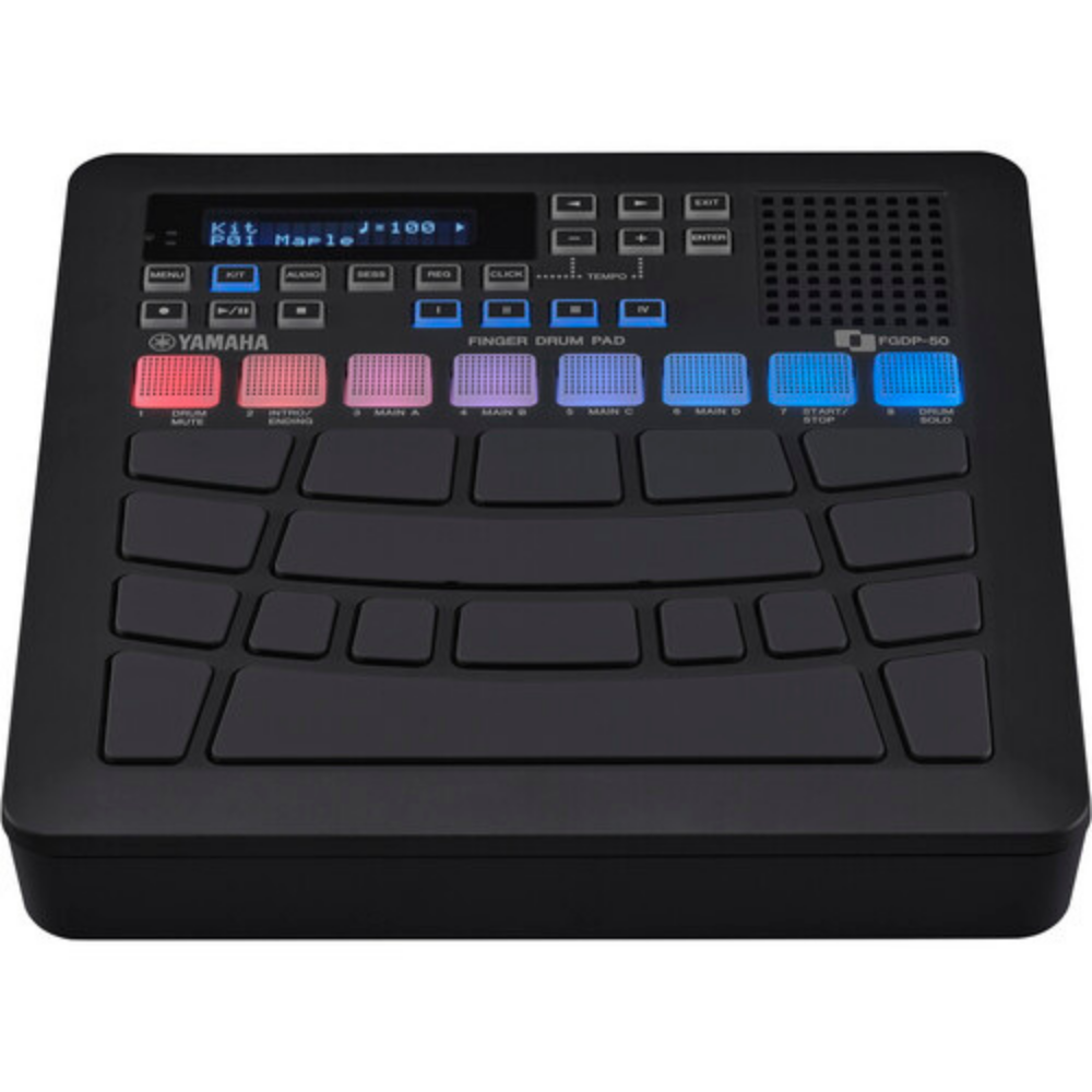 Yamaha FGDP50 All-In-One Ergonomic Finger Drum Pad with Audio Recorder / Sampler