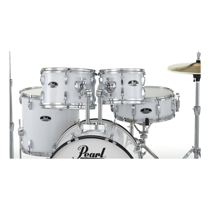 Pearl RS525SCC RoadShow Series 5-Piece Kit W/ Hardware & Cymbals #33 Pure White