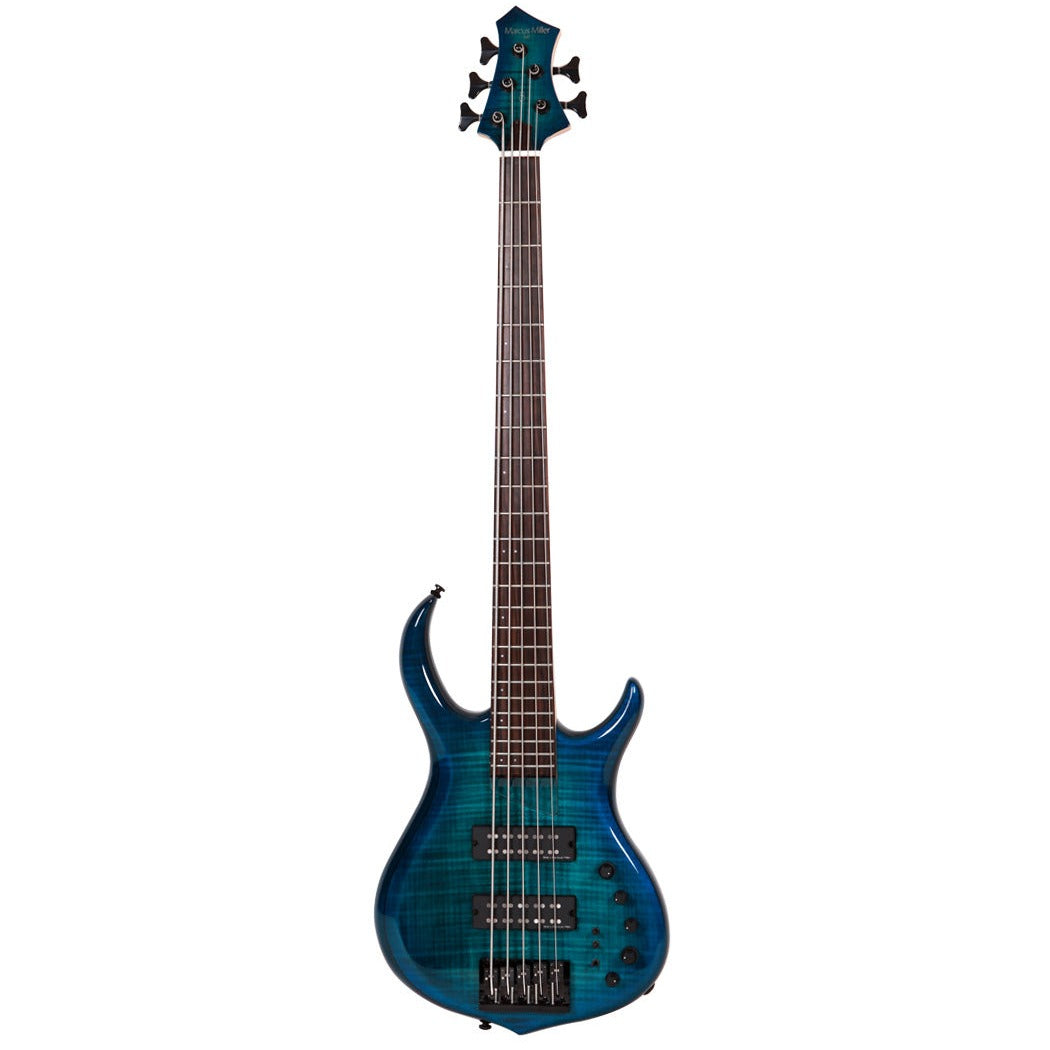 Sire Marcus Miller M7 Alder 5-String 2nd Gen Bass (Transparent Blue Satin)