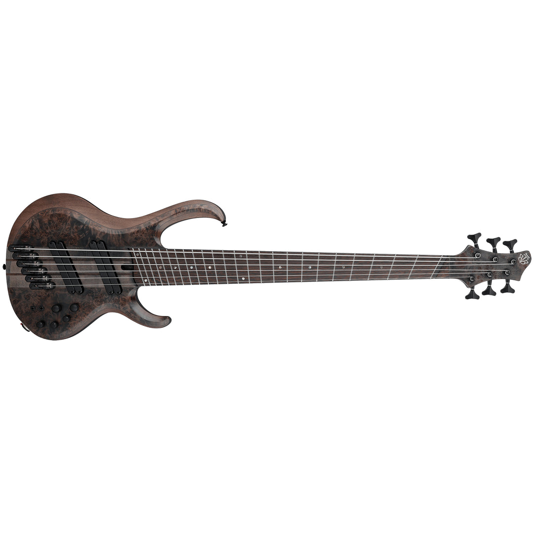 Ibanez  BTB Bass Workshop 6-String Multi-Scale Bass (Transparent Grey Flat) BTB806MSTGF