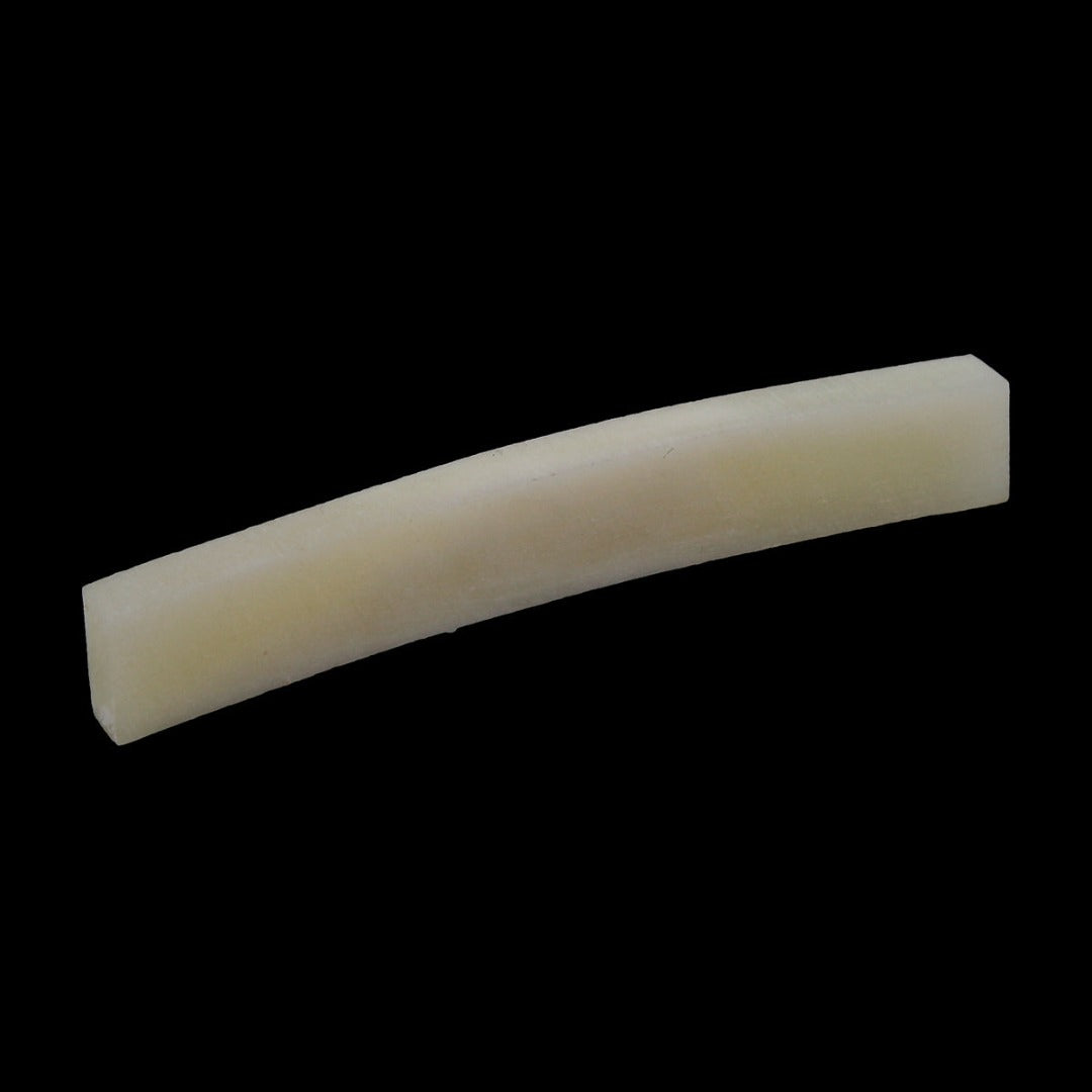 Allparts BN-2205 Radiused Unbleached Bone Nut Blank for Fender® Guitars Single item