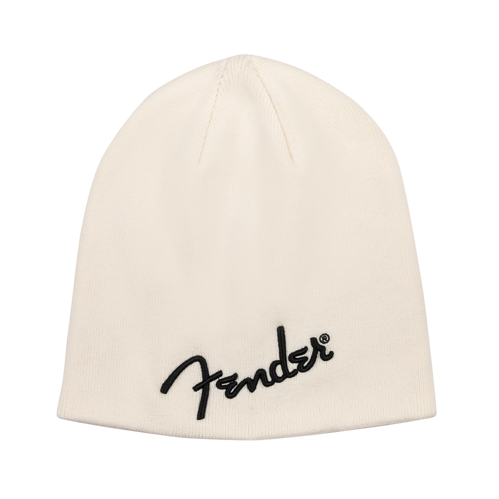 Fender Logo Beanie - Arctic White