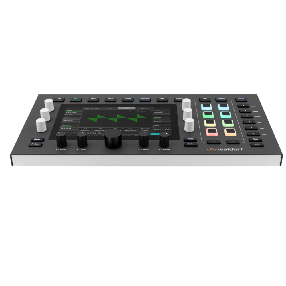 Waldorf IRIDIUMCORE 12 Voice Desktop Synthesizer w/ 5 Synth Engines