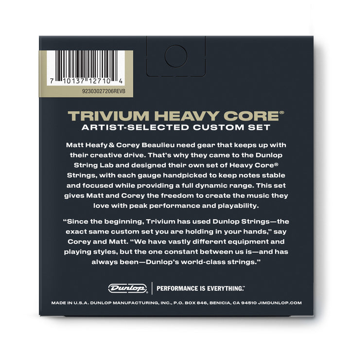 Dunlop Trivium String Lab Series Guitar Srings 10-52