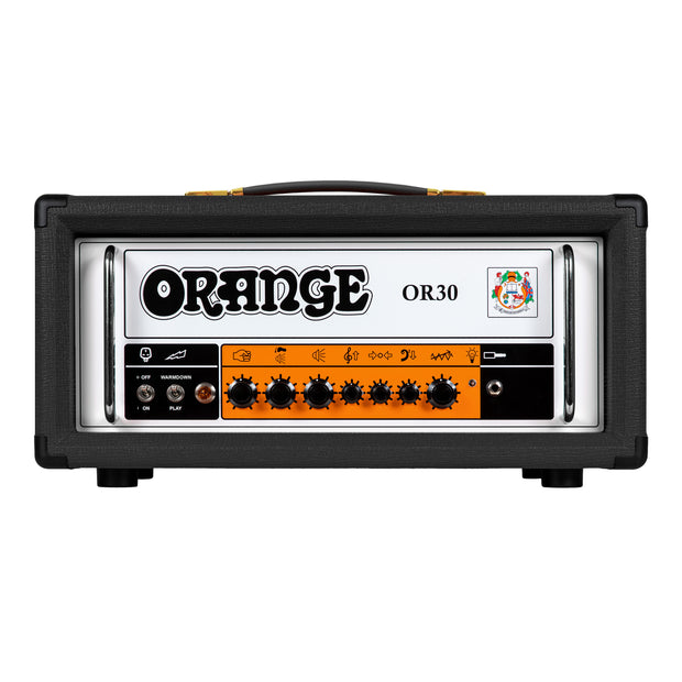Orange Amps OR30 Single Channel Head w/ Footswitchable Volume Boost Amp - Black