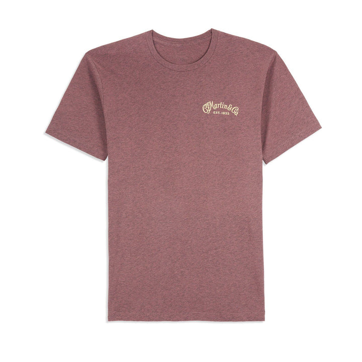Martin 18CM0235M Keystone Sangria – Adult T-Shirt, Size M