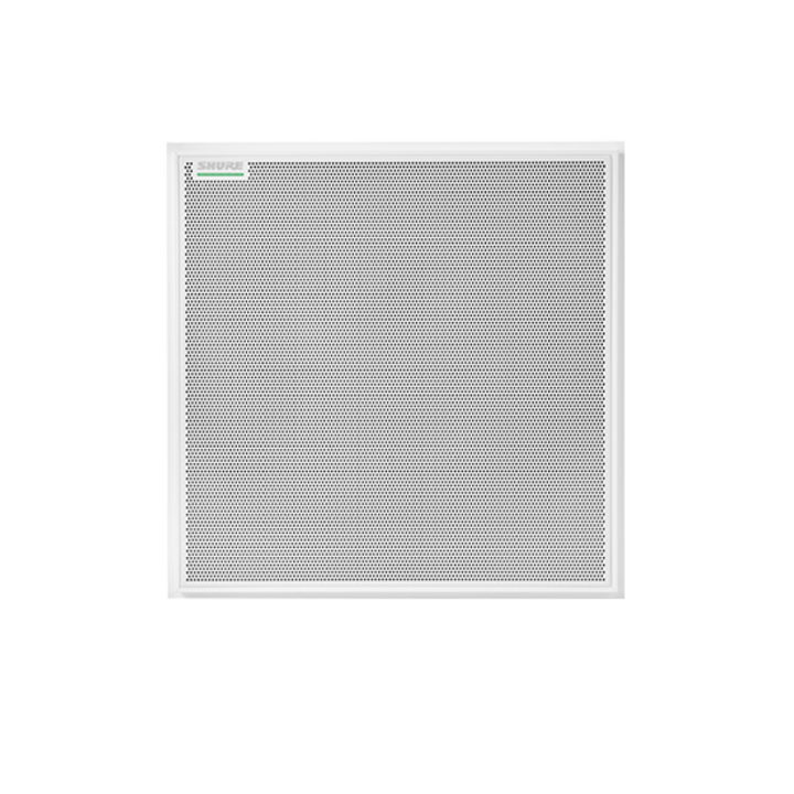 Shure MXA902W-S Ceiling Array Microphone with Integrated Loudspeaker - Square [ 24 in ]