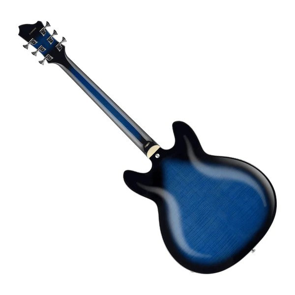 Hagstrom Suvik-dbs Super Viking Electric Guitar - Dark Baltic Sea