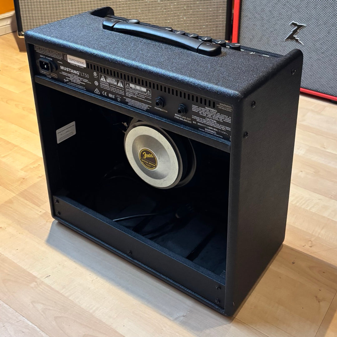 Fender - Mustang LT50 1x12" Combo - Modeling GTR Amplifier  w/ FX (2021) - USED