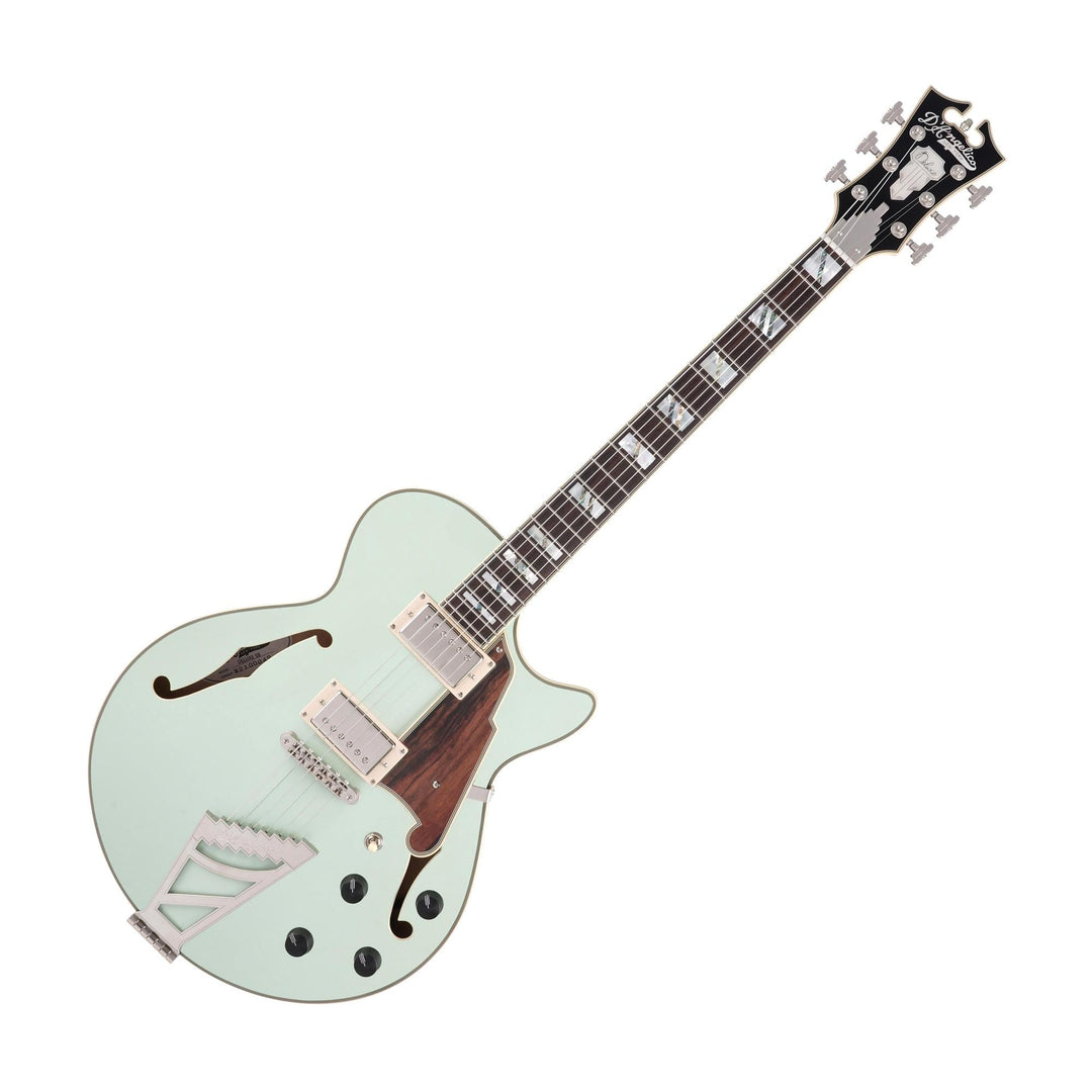 Dangelico Dadsssagesnt Single Cutaway W/ Stairstep Tailpiece Includes Deluxe Hardshell Case - Sage